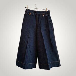 Current/Elliott Women's Size 28 Colette Denim Culotte Jeans